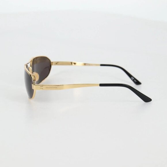 BALENCIAGA Sunglasses plastic Gold Auth am9066M main image 8